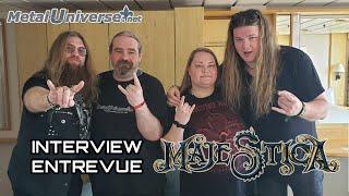 Interview with Tommy Johansson and Chris David from Majestica | 70 000 Tons of Metal 2025