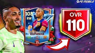 ROAD TO 110 OVR CONTINUES! WELCOME WINTER WONDERS RAPHINHA  + MORE H2H GRIND - FC MOBILE!