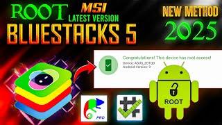 How to Root BlueStacks 5 (5.21+ version) & MSI App Player 5 | root bluestucks 5 2025