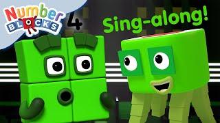 Sing-along | Numberblocks Songs | Four on the Dance Floor