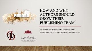 How and Why Authors Should Grow Their Publishing Team