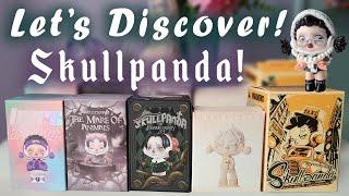 Let's Discover & Unbox Popmart x Skullpanda blind box series (Mare of Animals, Addams Family + more)