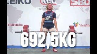 Austin Nikolai USA *Total Jr WR*| 692,5kg Total | 1st Place 66kg Class Jr | IPF Jr Worlds 2024