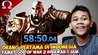 AKHIRNYA AKU ORANG INDONESIA PERTAMA YG TAMAT GOD OF WAR 2 DI BAWAH 1 JAM ! - GOW 2 Any%NG+ (PS3EMU)