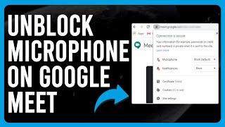 How To Unblock A Microphone On Google Meet (How To Fix Blocked Mic On Google Meet)