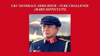 C&C Generals: Zero Hour - Nuke Challenge - Hard Difficulty