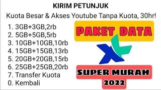 Paket Internet Super Murah Kartu XL‼️ Kode Dial Super Murah XL Axiata Tahun 2022‼️