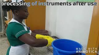 processing of instrument after use @nursingart247