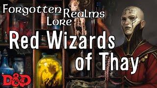 Forgotten Realms Lore - Red Wizards of Thay
