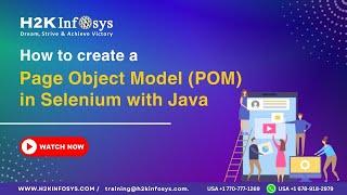 How to createa Page Object Model (POM) in Selenium with Java