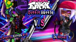 FNF // Anime outfit battle // Collab with @N0.LøNG3r._HuM7n || !!