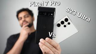 Google PIXLE 7Pro VS Samsung S23 ULTRA | What Should You Choose? Mohit Balani