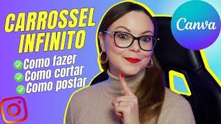 Como Fazer CARROSSEL INFINITO no CANVA - TUTORIAL COMPLETO 2024 