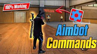  Set Edit Aimbot Command  | sensibilidade free fire   | Set Edit Free fire |