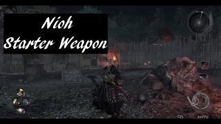 Nioh Recommended Starter Weapon