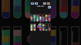 Water Color Sort Level 527 Walkthrough Solution iOS/Android