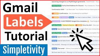 How to use Gmail Labels - Tutorial for Beginners