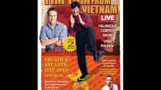 Ben Price as Tim Tam from Vietnam Live! Radio ad