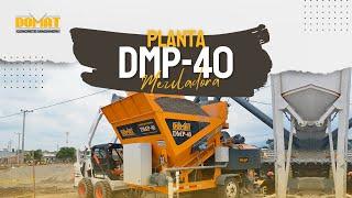 Planta DMP-40 de Domat: Optimiza tu Producción de Concreto
