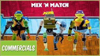 TMNT Mix 'N Match Figures || 30s TVC || Imports Dragon