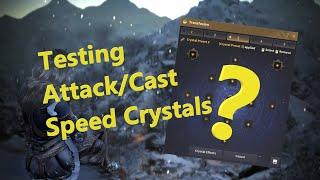 New Crystal Presets!  - Testing Casting/Attack Speed Crystals in Black Desert Online