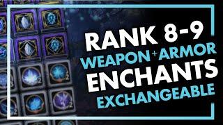 Rank 8-9 Armor & Weapon Enchantments EXCHANGEABLE | Neverwinter