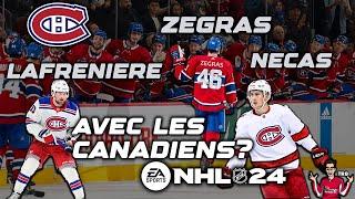 ET SI LES RUMEURS DE TRANSACTIONS DEVENAIENT VRAI ?! FRANCHISE MODE TEST | CANADIEN DE MONTRÉAL