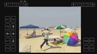 GTA 5 Android Gameplay (winlator) highest settings 49-50 fps