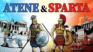  ATENE e SPARTA: due città a confronto - Storia dell'ANTICA GRECIA: governo, cultura e società 