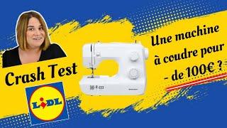 J'ai testé pour vous : Une machine à coudre à - de 100€ ? Silvercrest SNM 33 C1 LIDL / By PopO