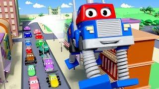 Carl the Super Truck is The Spring Truck in Car City| Trucks Cartoon for kids