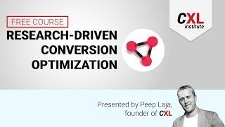 Conversion Optimization Course by CXL