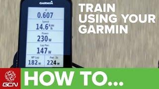 How To Train Using Your Garmin