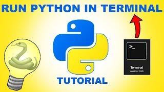 Python Tutorial for Beginners - How to run Python in Terminal