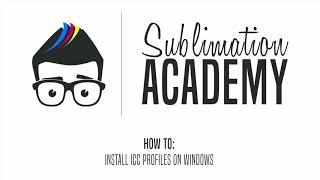 Installing a Custom ICC Profile on Windows