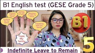 Full Test B1 English test (GESE Grade 5) | SELT British Citizenship| Trinity College London ILR UK