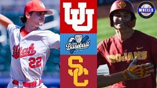 #7 Utah vs #4 USC (Crazy!) | Pac 12 Tournament Pool Play | 2024 College Baseball Highlights