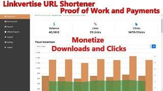 LINKVERTISE One of the best URL Shorteners 2022 to earn Money Online and Proof of payments