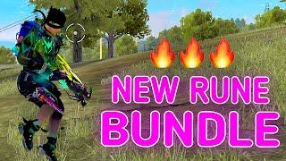 SOLO VS SQUAD || NEW RUNE ENCHANTER BUNDLE IS FIRE !!! ONE OF THE BEST BUNDLE IN FF || ALPHA FF