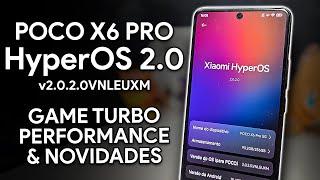 HYPEROS 2.0 with OFFICIAL ANDROID 15 has arrived for the POCO X6 PRO! | GAME TURBO, PERFORMANCE A...