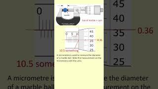 Measurements using Micrometer screw gauge | Measurements #physics #measurements