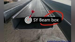 Box Beam Roll Forming Machine