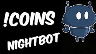 How to get coin system ( !coins ) in nightbot(fussbot)for live streams /giveaways