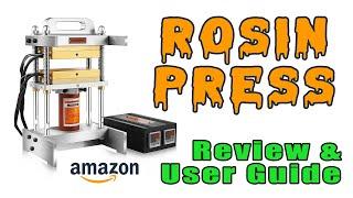 Dabpress 12 Ton Rosin Press Review & How To // This Rosin Press is available on Amazon!