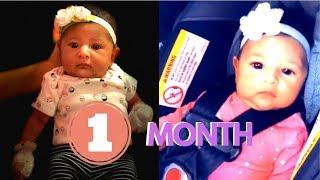 ONE MONTH BABY COMPLETION (Officially one month old)