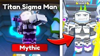 I Got The NEW Titan Sigma Man In Toilet Tower Defense.. (Roblox)