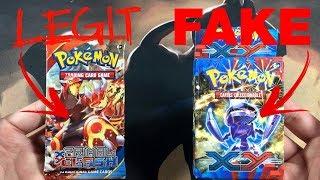 HOW TO SPOT FAKE POKEMON CARDS!