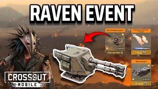 Raven Event • NEW Relic Mastodon, Muramasa, Reaper, Hologram 'Wings' • Crossout Mobile