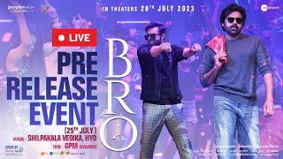 Bro Pre Release Event Live | Pawan Kalyan | Sai Dharam Tej | Samuthirakani | Ketika Sharma | Thaman
