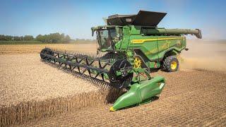 The first John Deere X9 1100 in Italy - 100t/hour combine | Harvest Stars